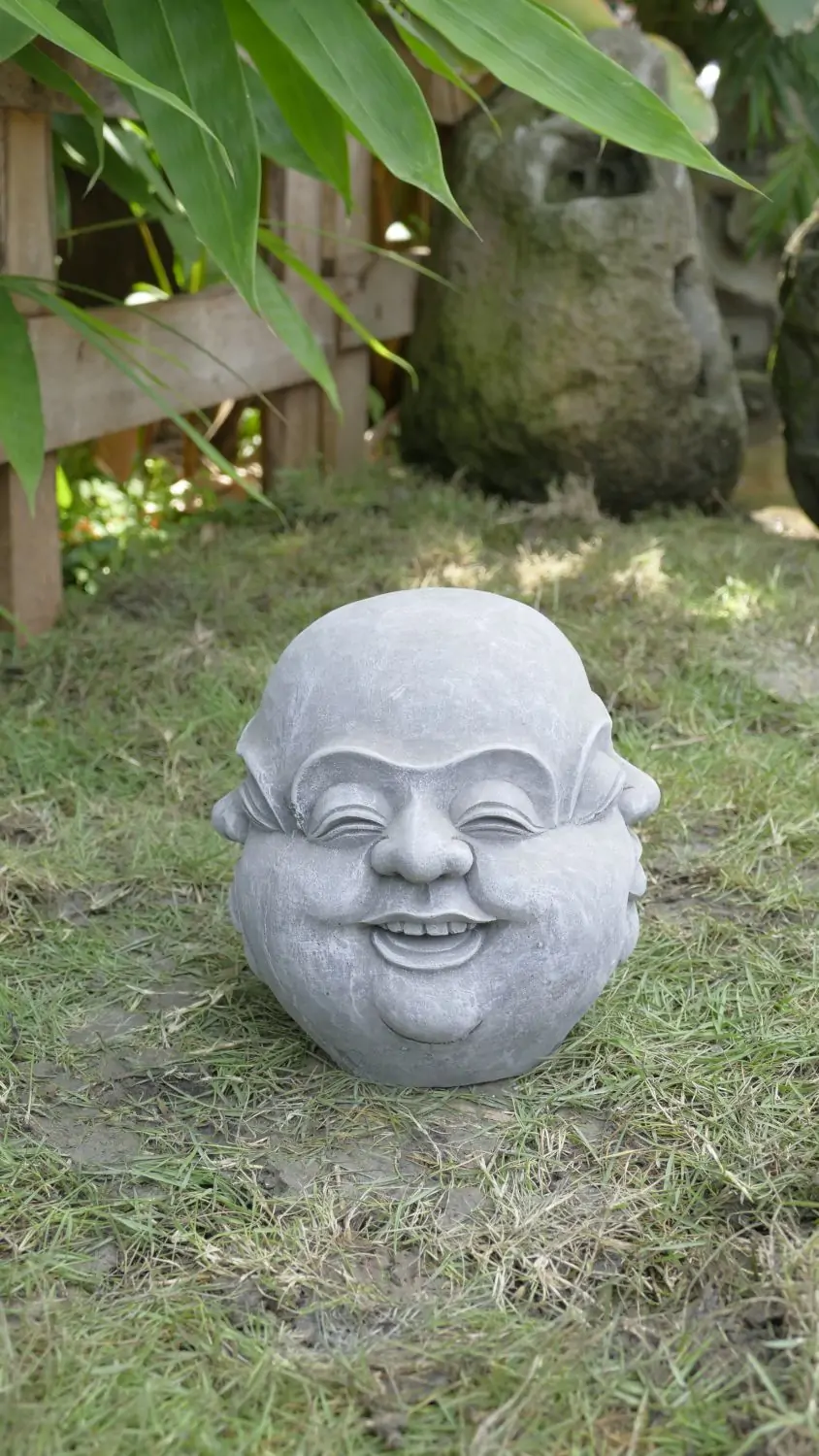 Artikelbild 1 des Artikels “Si Mian Fo -Großer viergesichtiger Buddha, 20cm H | Steinguss “